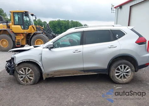 2017 Nissan Rogue Sv from USA, damaged, VIN KNMAT2MV3HP611592